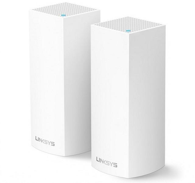 AC4400 Intelligent Mesh WiFi System LINKSYS WHW0302 (2 Pack)