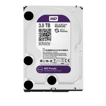 Ổ cứng HDD Western Digital Purple 3TB 3.5″ SATA 3 – WD30PURX