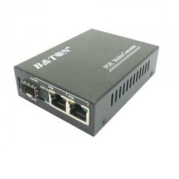 2-port 10/100/1000Mbps PoE Switch BTON BT-6102GE-20A/B