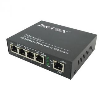 4-port 10/100Mbps PoE Switch BTON BT-6005FE