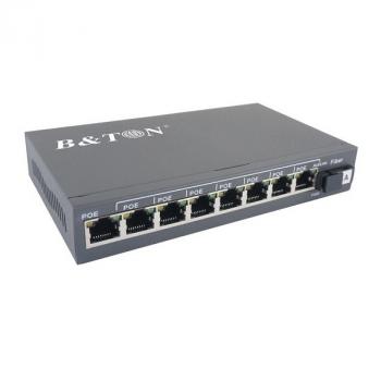 8 port 10/100Mbps PoE Switch BTON BT-6108FE-25