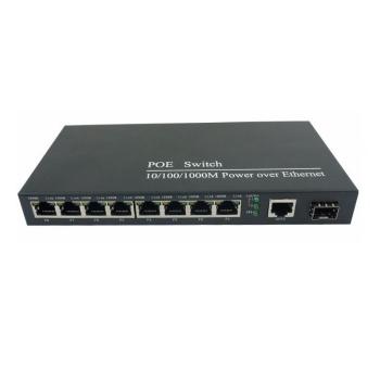 8-port 10/100/1000Mbps PoE Switch BTON BT-6109GE-20