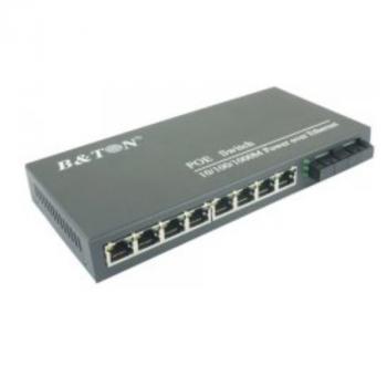 8-port 10/100/1000Mbps PoE Switch BTON BT-6208GE-SFP