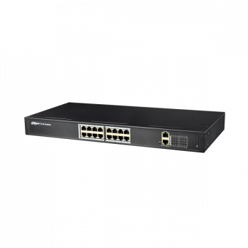 16-port 10/100Mbps PoE Switch DAHUA PFS4018-16P-250
