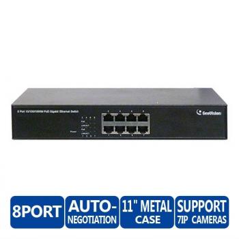 Geovision GV-POE0810 8-Port Gigabit 802.3at PoE Switch